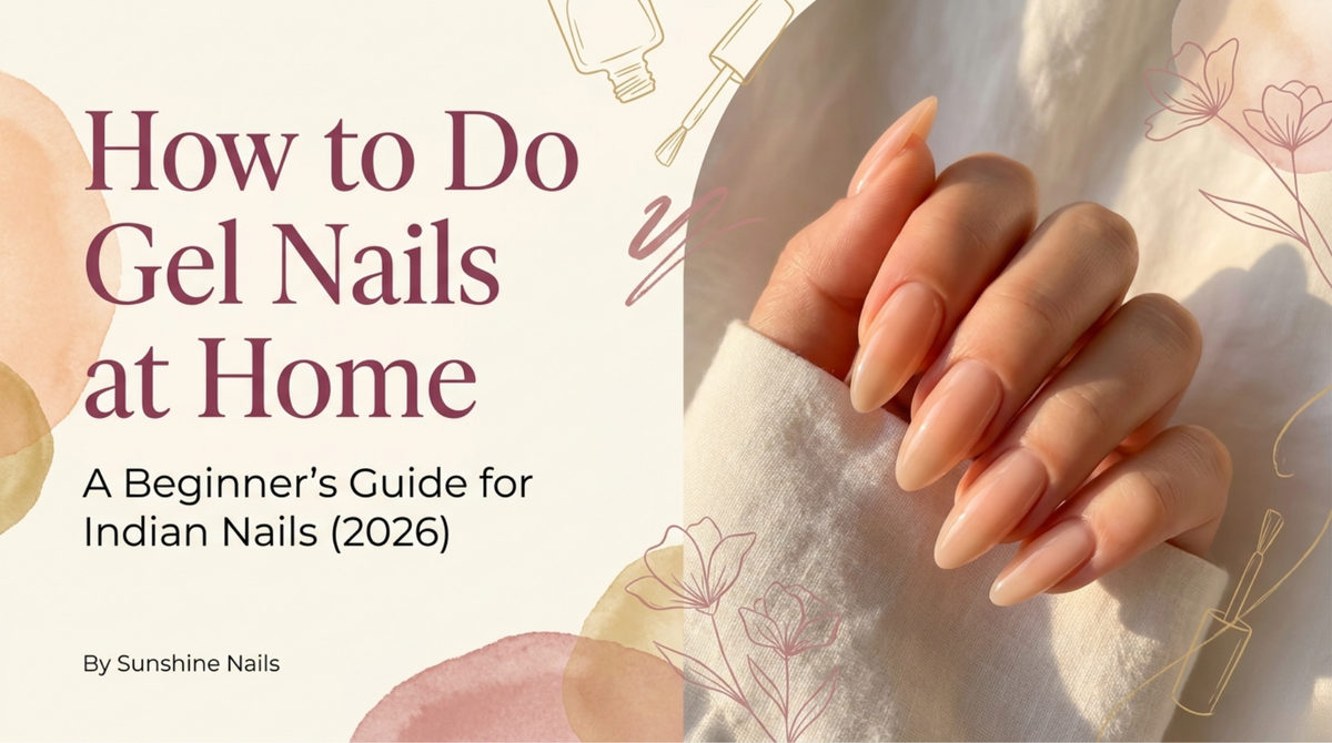 How to Do Gel Nails at Home in India – Easy Step-by-Step Guide for Beginners (2026)