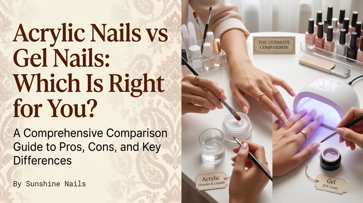 Acrylic Nails vs Gel Nails: Which Is Right for You?