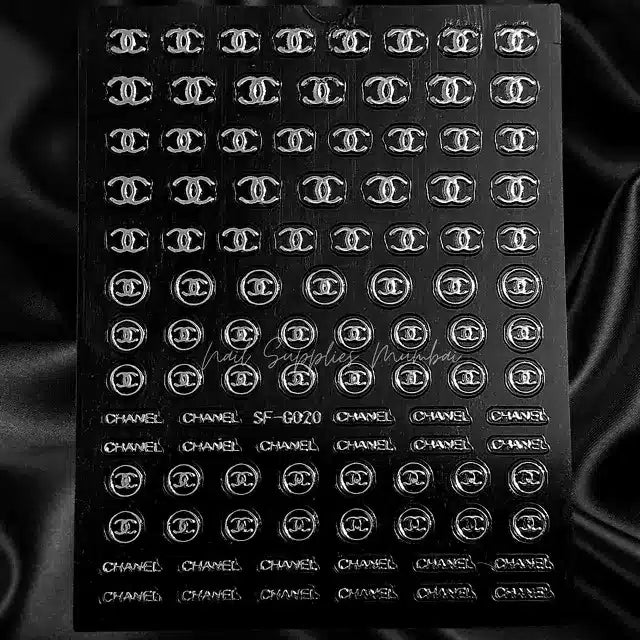 Brand Nail Art Stickers Sheet (SF-G020)