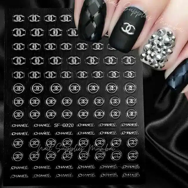 Brand Nail Art Stickers Sheet (SF-G020)