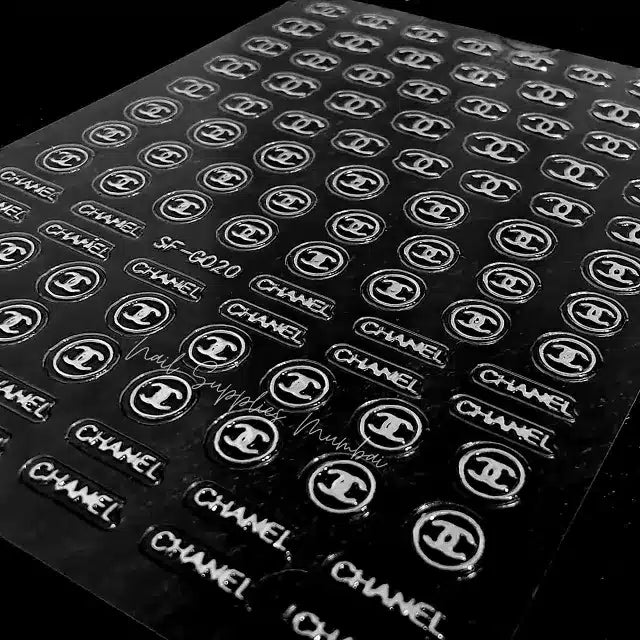 Brand Nail Art Stickers Sheet (SF-G020)