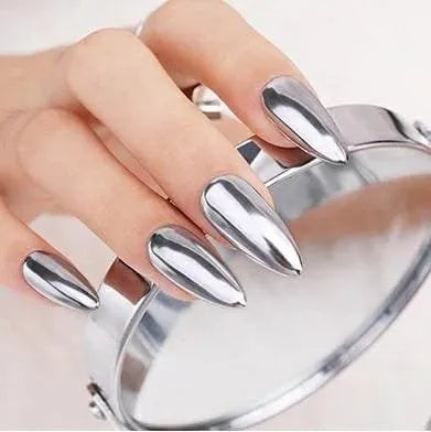 Silver Metallic Mirror Chrome Powder