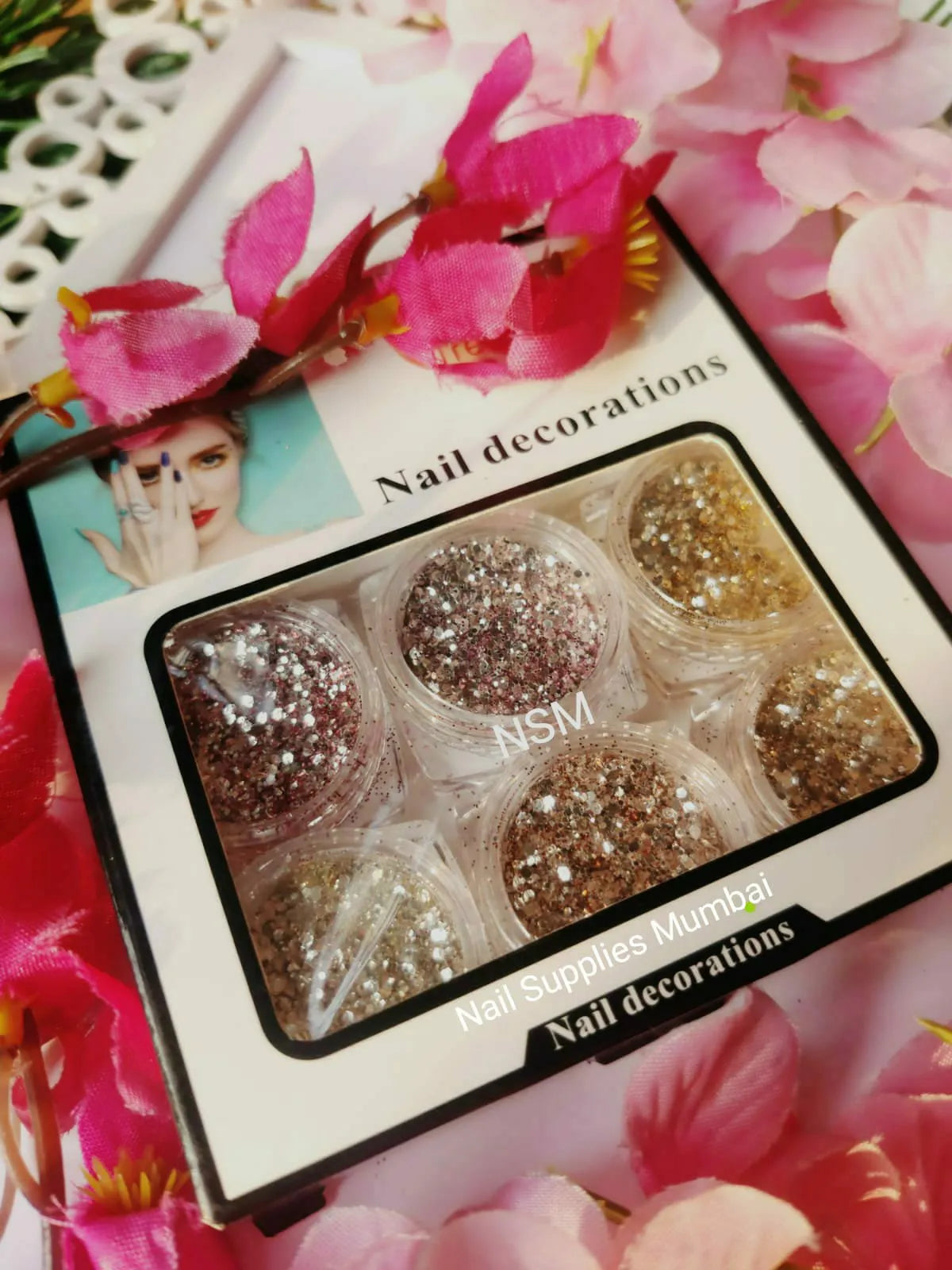 Glitter And Mylars Mix Hot Selling (Set of 6)