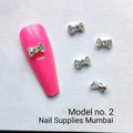 Bow Nail Charms Model No. 02 (2 Pc set)