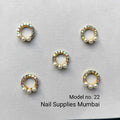 Nail Charms Model No. 22 (2 Pc set)