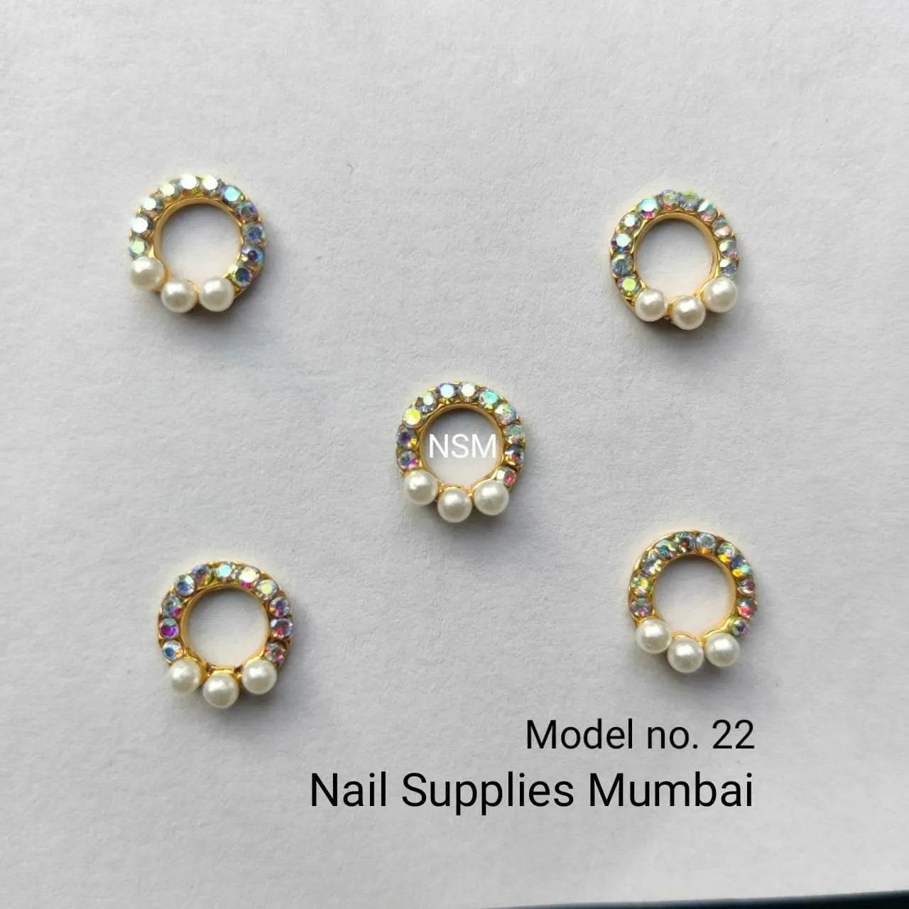 Nail Charms Model No. 22 (2 Pc set)