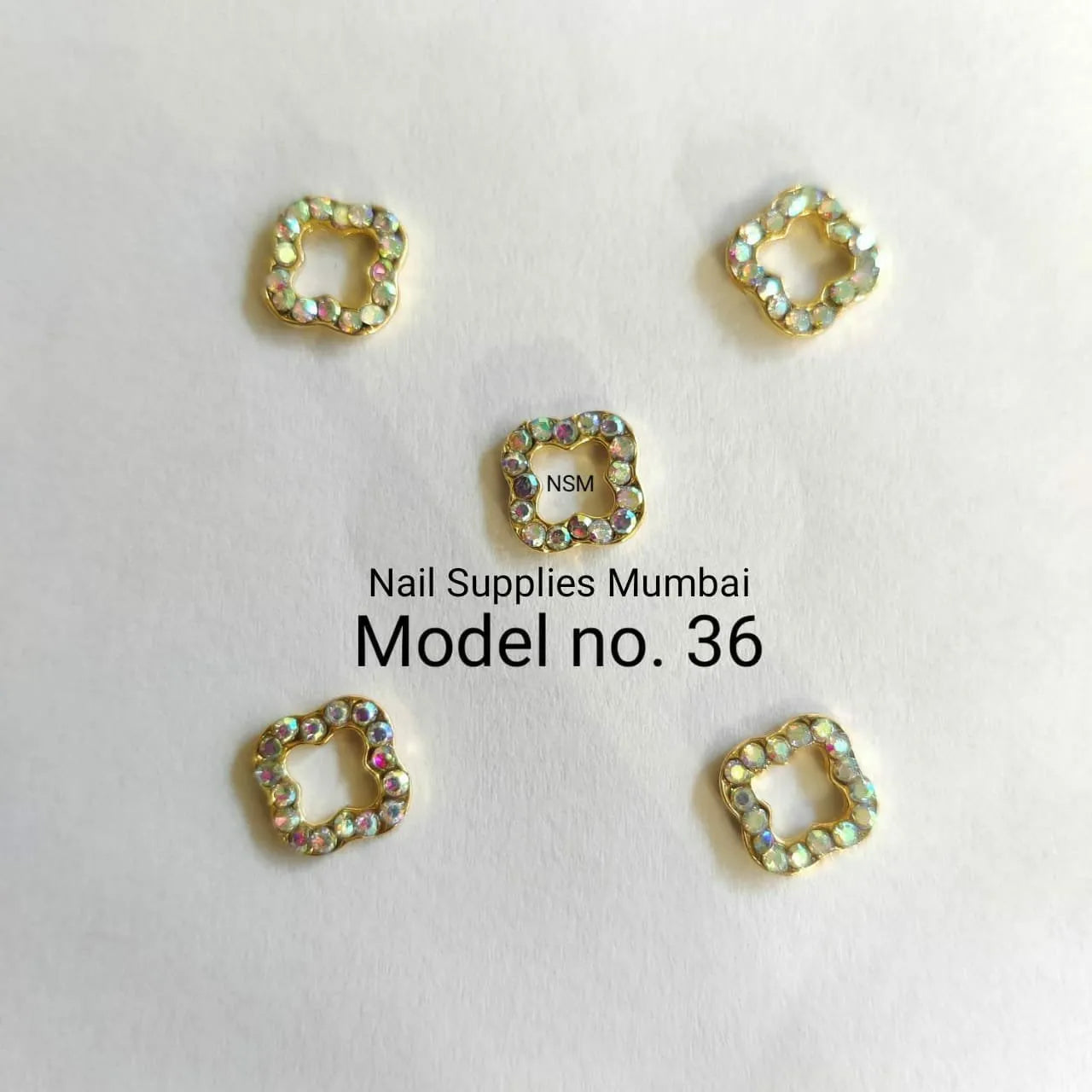 Nail Charms Model No. 36 (2 Pc set)