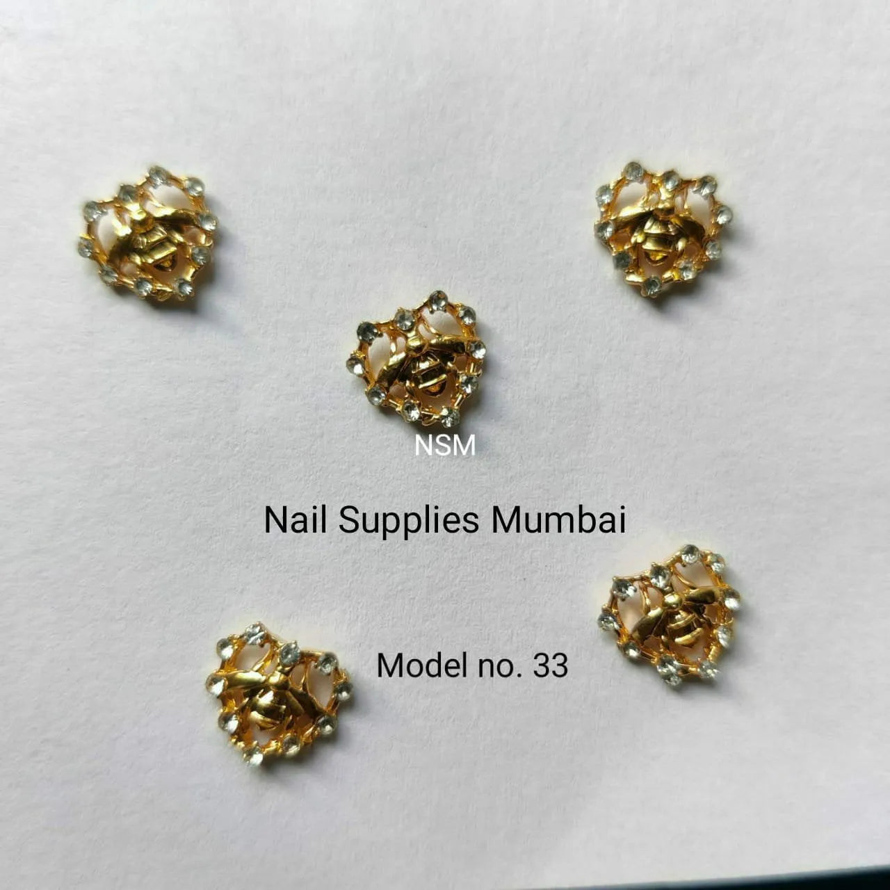 Nail Charms Model No. 33 (2 Pc set)