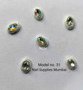 Nail Charms Model No. 31 (2 Pc set)