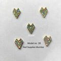 Nail Charms Model No. 28 (2 Pc set)