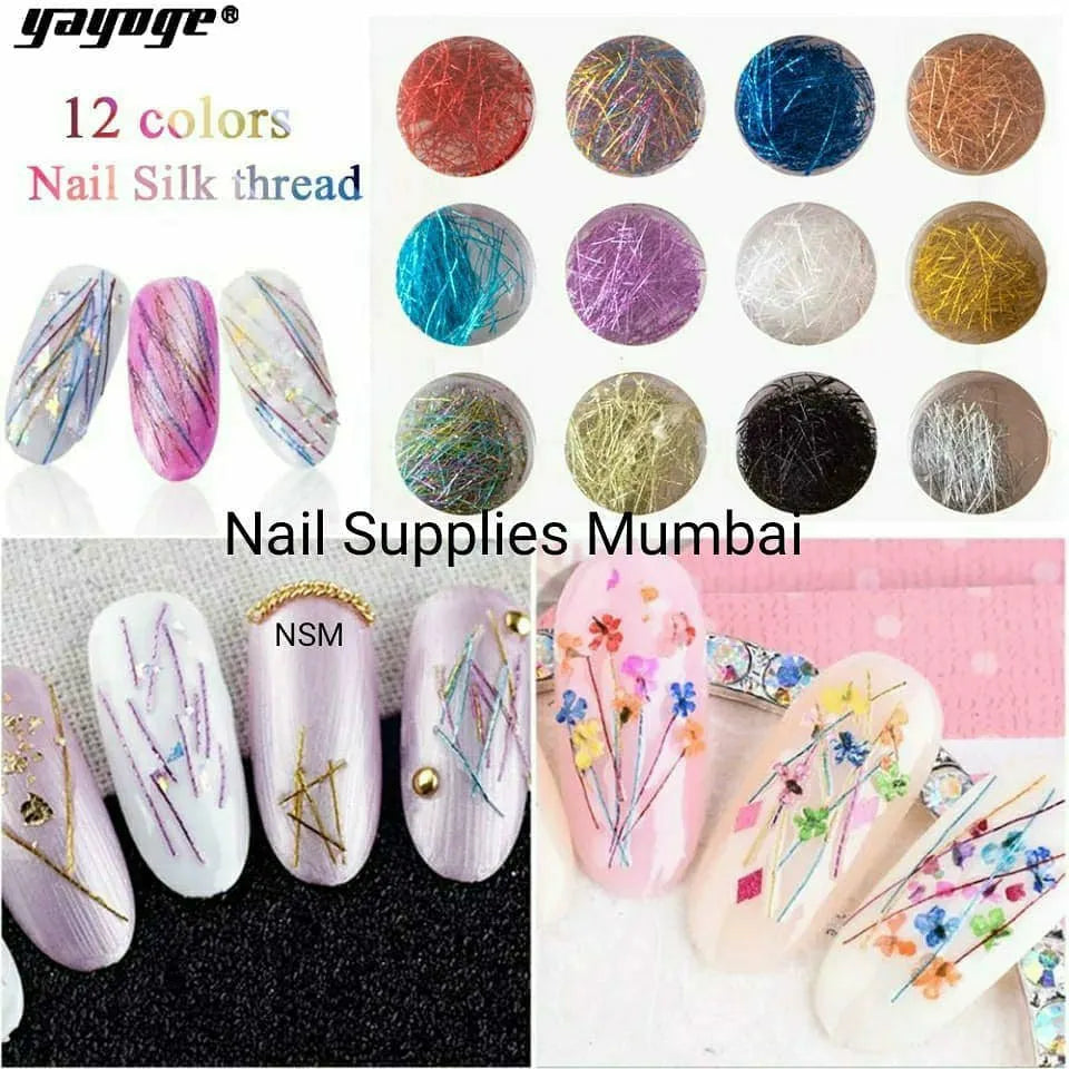 Multicolored Silk Thread Box