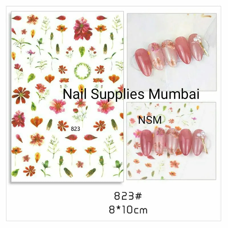 Floral Sticker Sheets