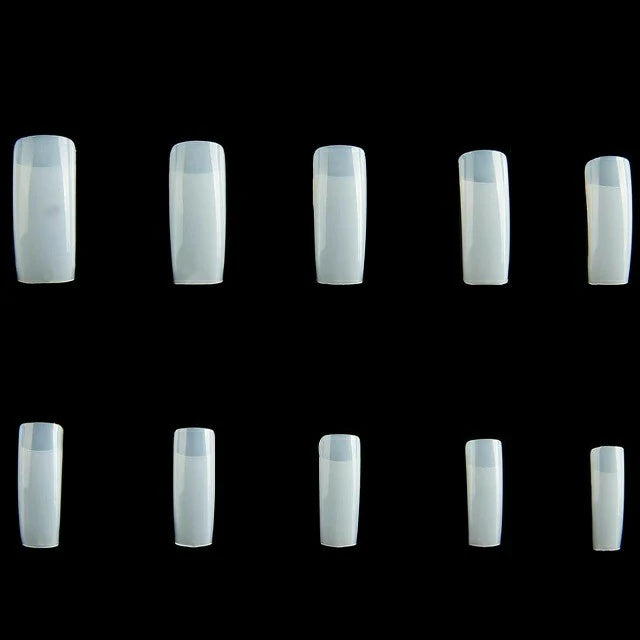 Half Cover Extension Nail Tips (Pack Of 500 Pcs)