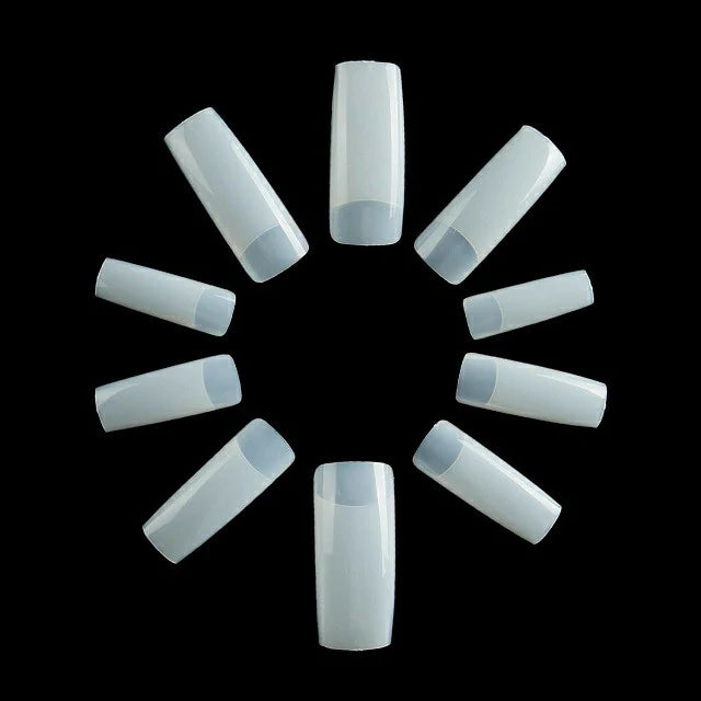Half Cover Extension Nail Tips (Pack Of 500 Pcs)