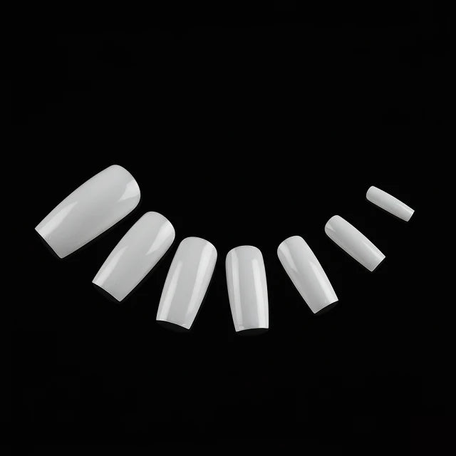Half Cover Extension Nail Tips (Pack Of 500 Pcs)