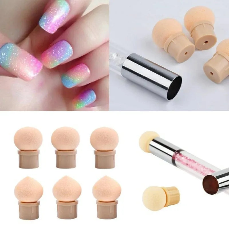 Ombre Or Gradient Nail Art Sponge Tool (Random Color)