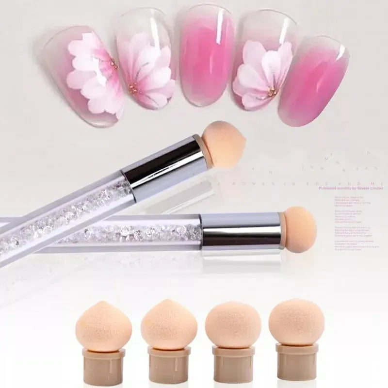 Ombre Or Gradient Nail Art Sponge Tool (Random Color)