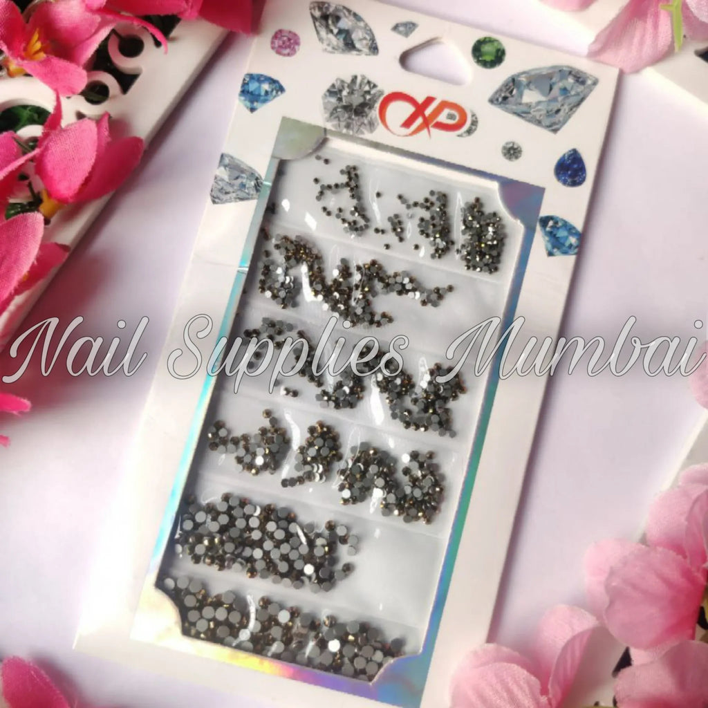 Antique Gold Rhinestones Sheet