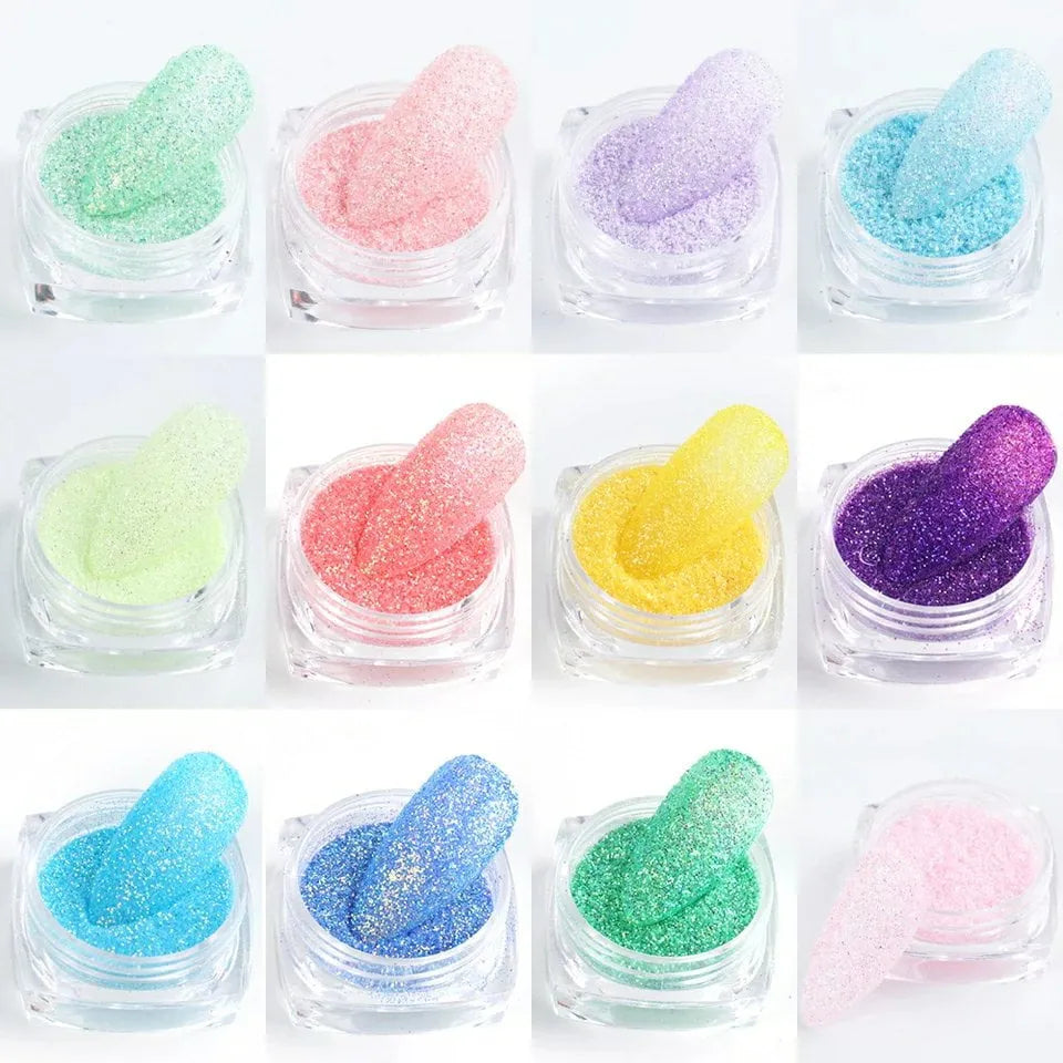 Sugar Powder (Set Of 12 Random Colors)