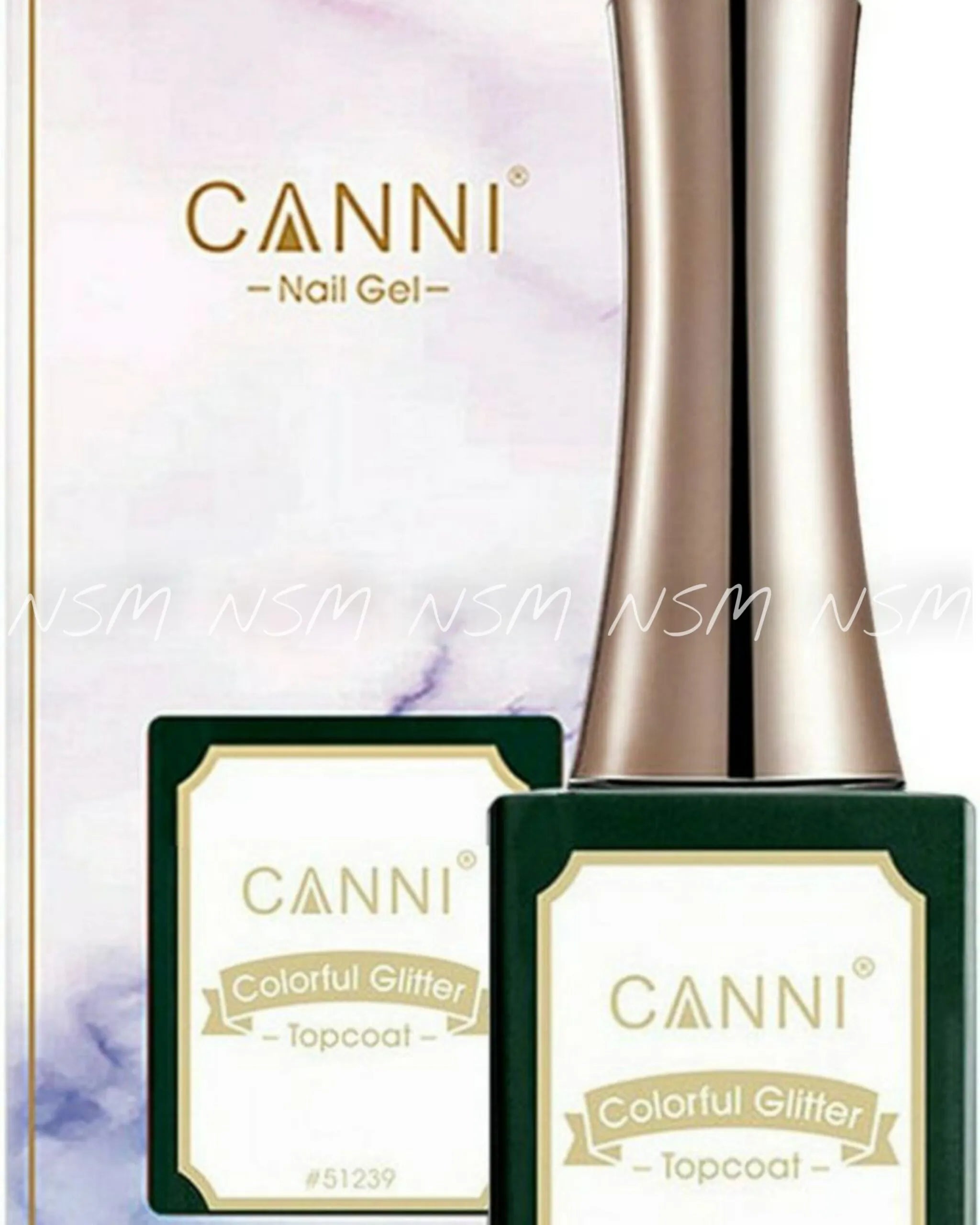 Canni Colorful Glitter Top Coat (16ml)