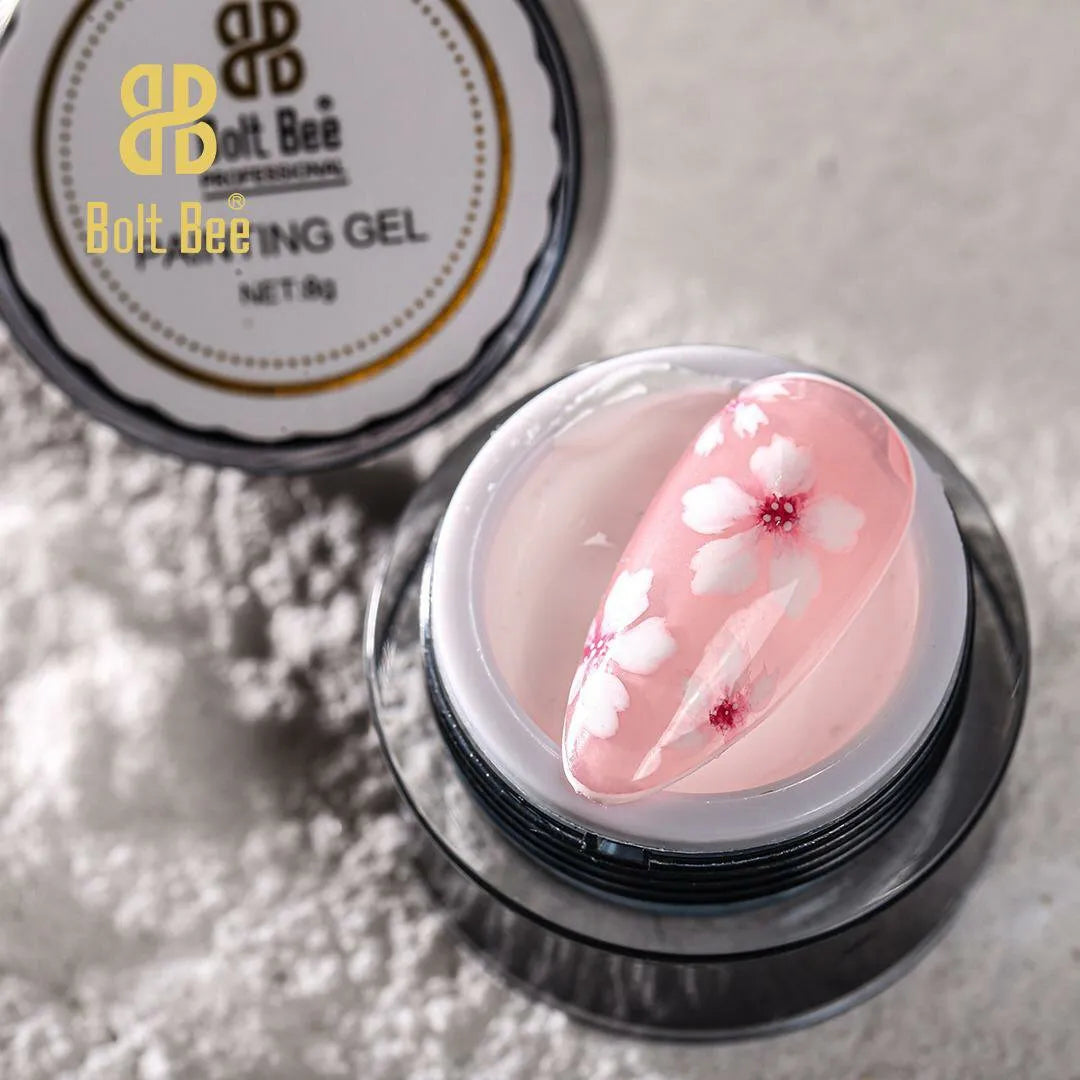 Bolt Bee White Painting Gel / Stamping Gel