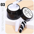 Born Pretty White Painting Gel Pot (5ml)