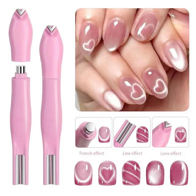 3 in 1 Cat Eye Nail Magnet