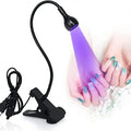 360 Degree Rotatable UV Desk Nail Lamp (3W)