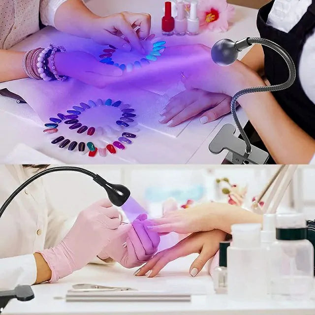360 Degree Rotatable UV Desk Nail Lamp (3W)