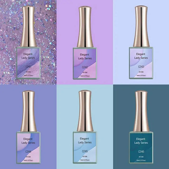 Canni Elegant Lady Series Gel Polish Set (16ml)