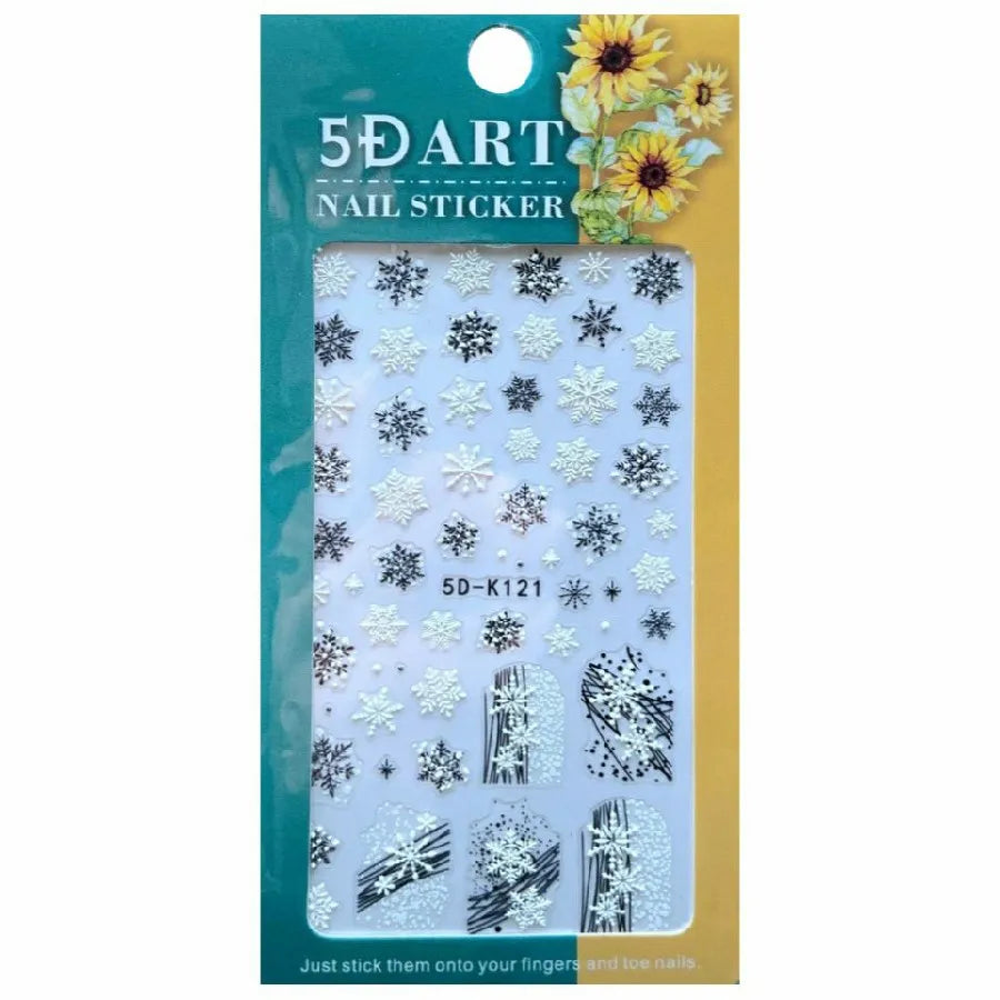 Christmas Themed 5D Sticker Sheets (5D-K121)