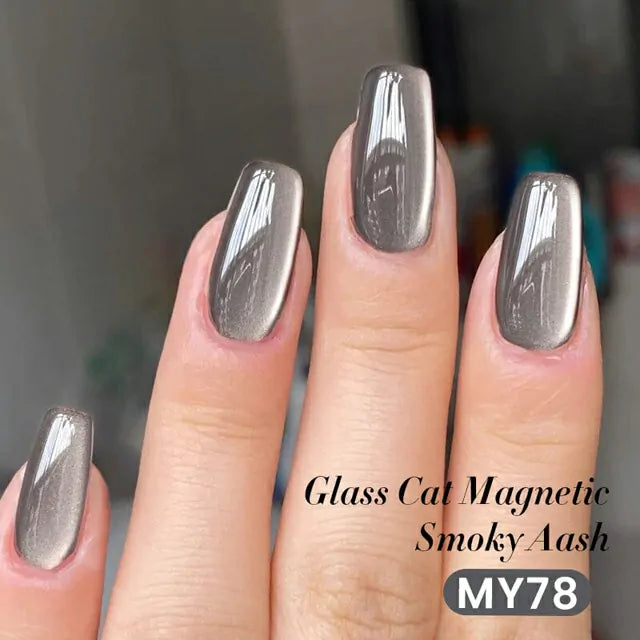 Born Pretty Autumn Water Light Cat Magnetic Gel Polish Smoky Aash MY78 (10ml)