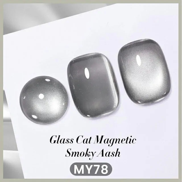 Born Pretty Autumn Water Light Cat Magnetic Gel Polish Smoky Aash MY78 (10ml)
