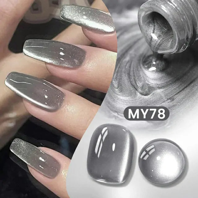 Born Pretty Autumn Water Light Cat Magnetic Gel Polish Smoky Aash MY78 (10ml)