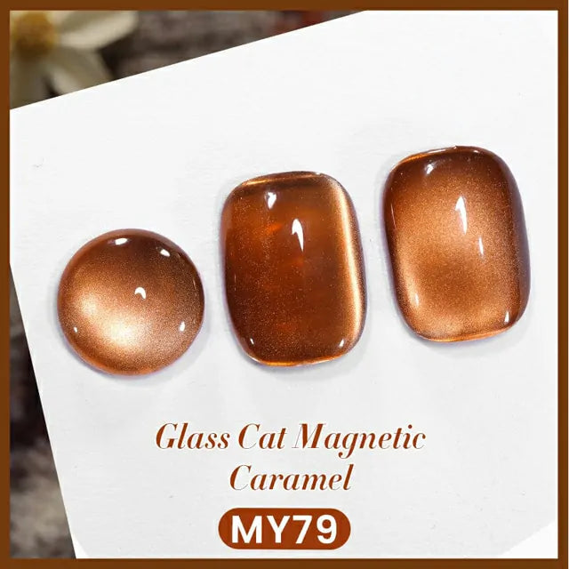 Born Pretty Autumn Water Light Cat Magnetic Gel Polish Caramel MY79 (10ml)