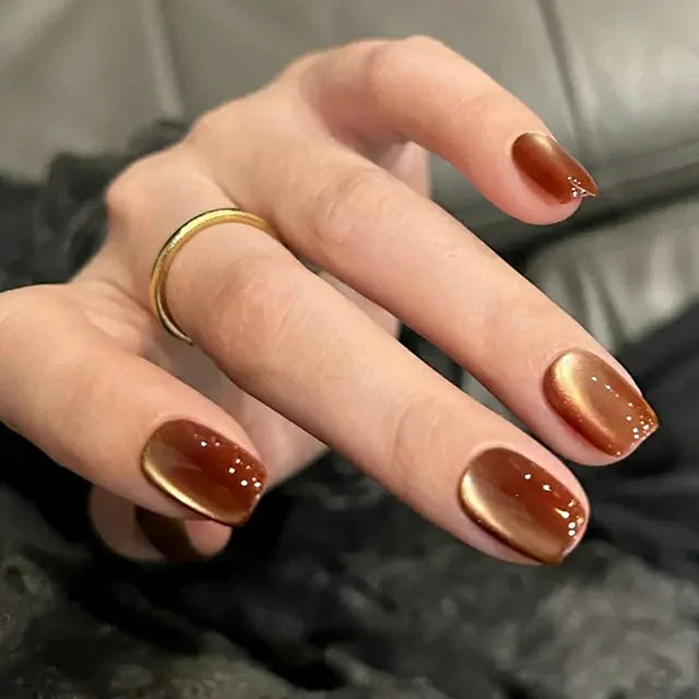 Born Pretty Autumn Water Light Cat Magnetic Gel Polish Caramel MY79 (10ml)