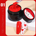 Born Pretty Red Painting Gel Pot (5ml)