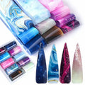 Marble And Galaxy Print Transfer Foil Box
