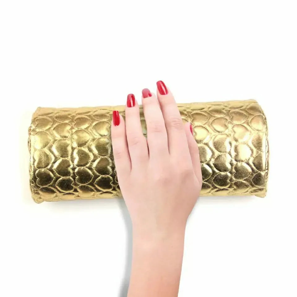 Silver Semi Circle Nail Art Hand Rest