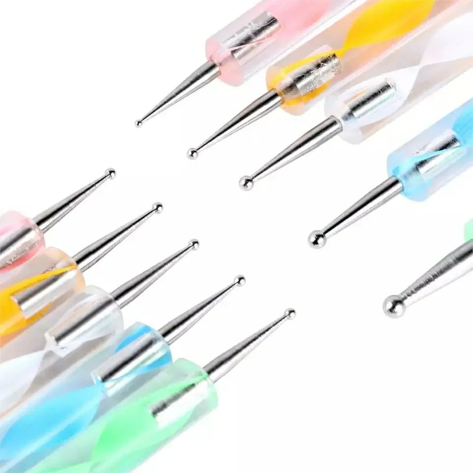 Nail Art Dotting Tools (Set Of 5)