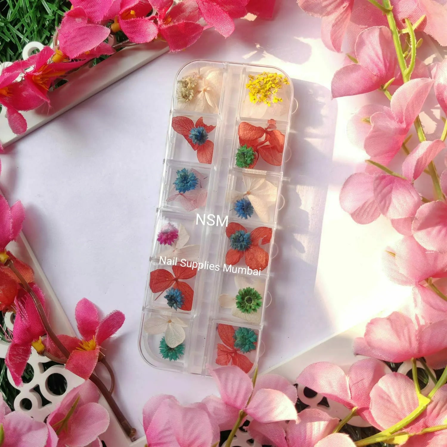 Dry Flowers Grid Box Model No. 1