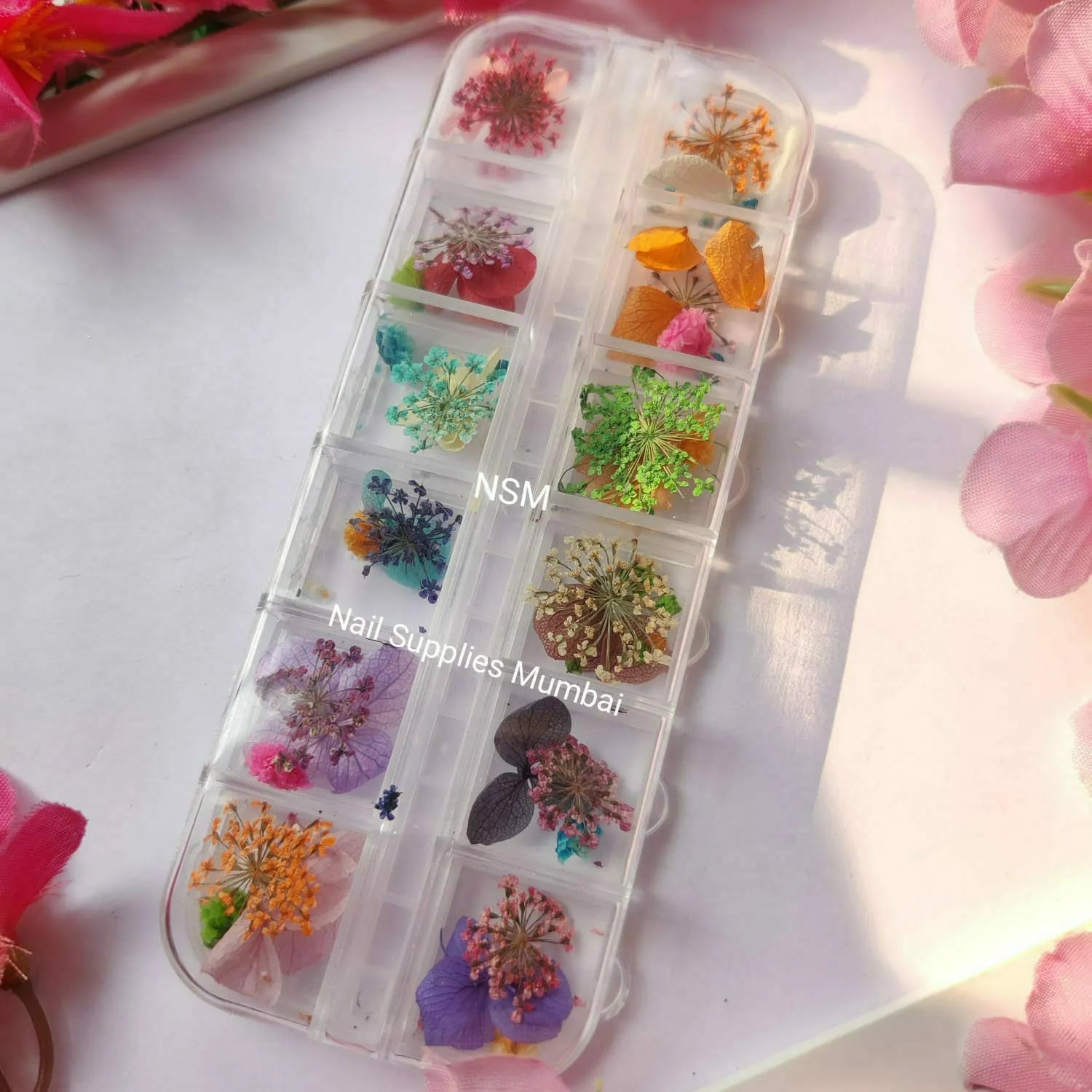 Dry Flowers Grid Box Model No. 3