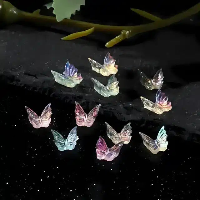AB Aurora Butterfly Nail Charms (Pack Of 50)
