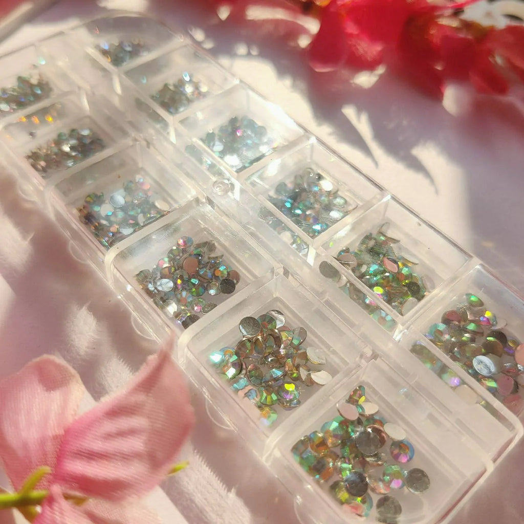 AB Aurora Rhinestones Grid