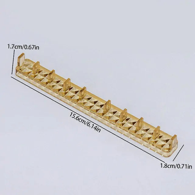 Acrylic Transparent Nail Art Practice Display Stand