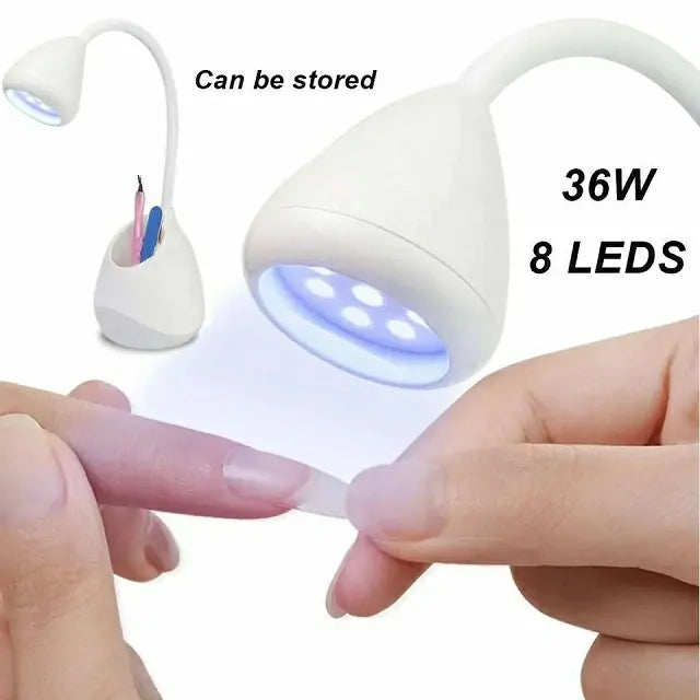 Adjustable Head Nail Art Desk UV Nail Lamp (36W)