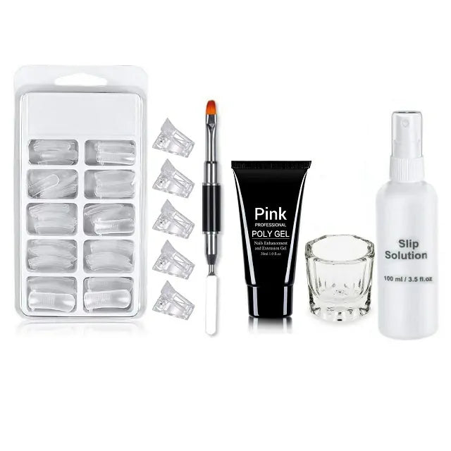 Assorted Brand Poly Gel Kit
