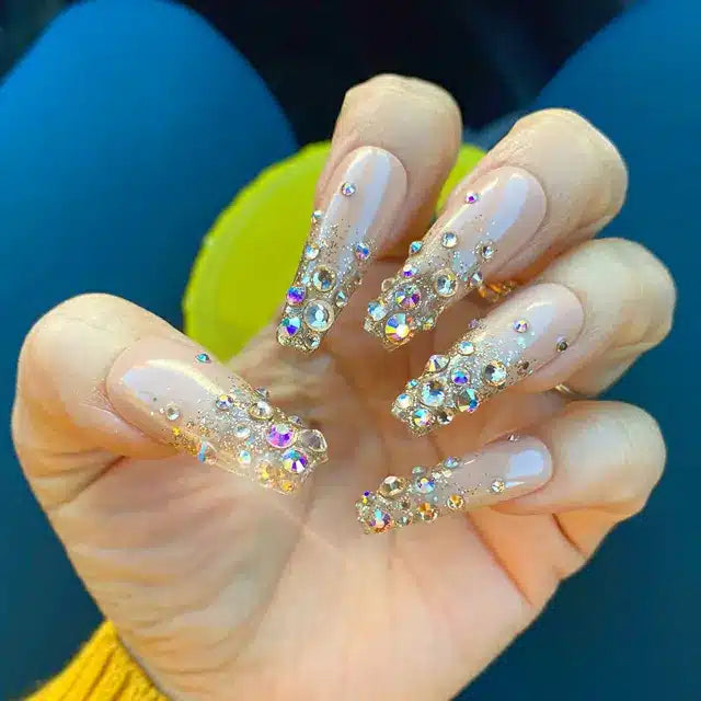 Aurora Ab Mix Sized Rhinestones Pack