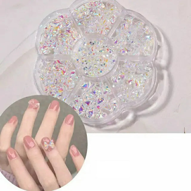 Aurora Bows And Rhinestones Wheel