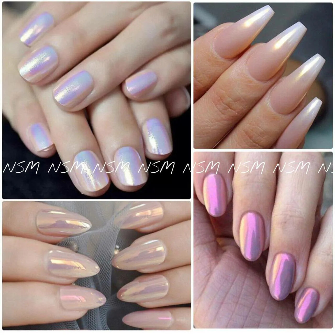 Aurora Chrome Powder (Set Of 6)
